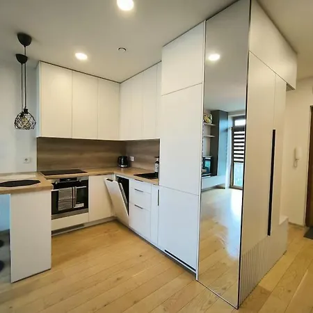 Modern Urban Retreat Free Private Parking & Balcony * Vilnius